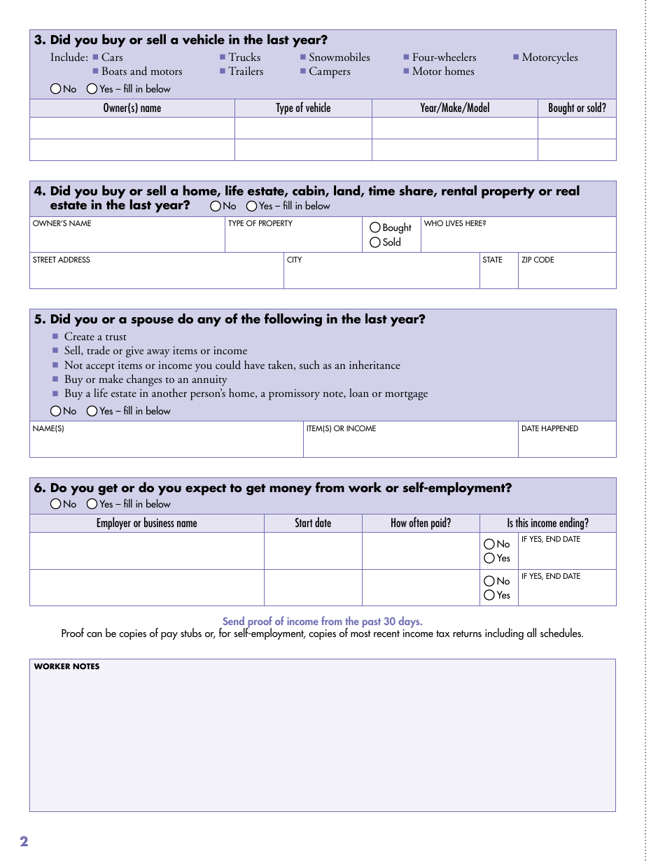 Form DHS-2128-ENG Renewal for People Receiving Long-Term Care Services - Minnesota, Page 4
