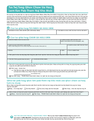 Form DHS-6696-HMN Application for Health Coverage and Help Paying Costs - Minnesota (Hmong), Page 42