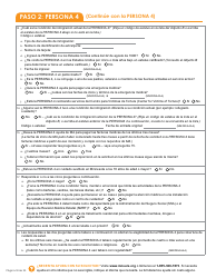 Formulario DHS-6696-SPA Solicitud De Cobertura De Salud Y Ayuda Con El Pago De Costos - Minnesota (Spanish), Page 20