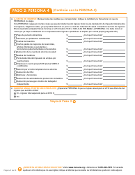 Formulario DHS-6696-SPA Solicitud De Cobertura De Salud Y Ayuda Con El Pago De Costos - Minnesota (Spanish), Page 23