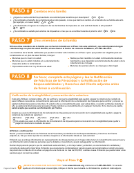 Formulario DHS-6696-SPA Solicitud De Cobertura De Salud Y Ayuda Con El Pago De Costos - Minnesota (Spanish), Page 25