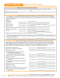 Formulario DHS-6696-SPA Solicitud De Cobertura De Salud Y Ayuda Con El Pago De Costos - Minnesota (Spanish), Page 7