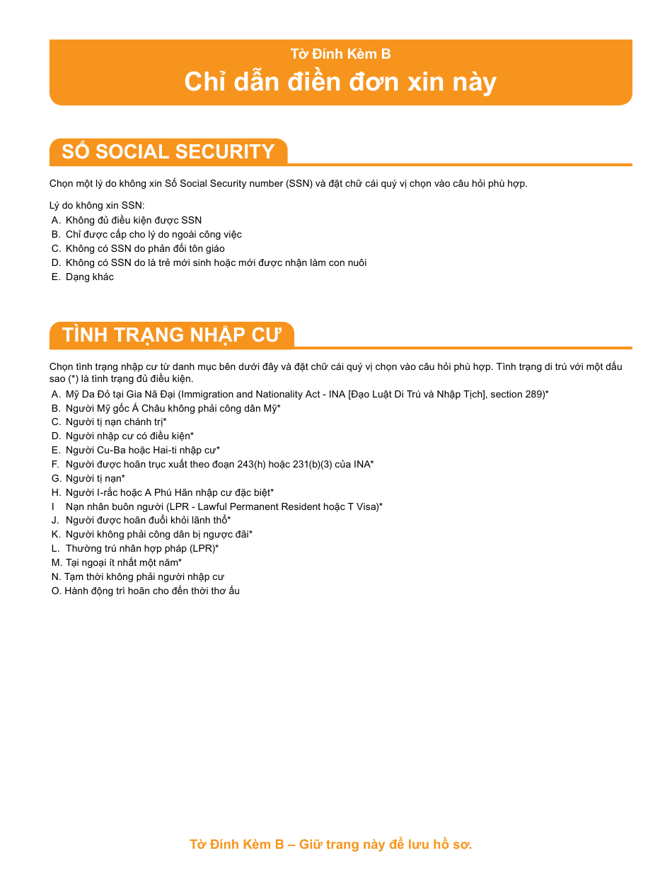 Form DHS-6696-VIE Application for Health Coverage and Help Paying Costs - Minnesota (Vietnamese), Page 36