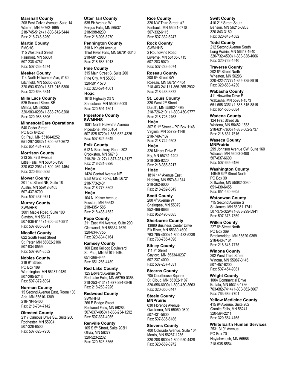 Form DHS-6696-VIE Application for Health Coverage and Help Paying Costs - Minnesota (Vietnamese), Page 38
