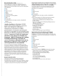 Formulario DHS-4740-SPA Solicitud Del Minnesota Family Planning Program (Programa De Planificacion Familiar De Minnesota) - Minnesota (Spanish), Page 13