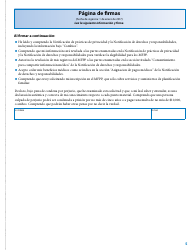 Formulario DHS-4740-SPA Solicitud Del Minnesota Family Planning Program (Programa De Planificacion Familiar De Minnesota) - Minnesota (Spanish), Page 7