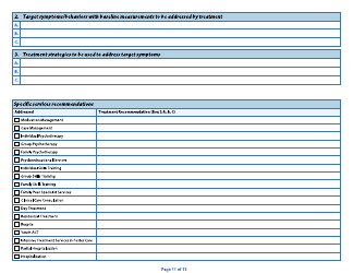 Form DHS-5704B-ENG Child/Adolescent Diagnostic Assessment - Part II: Provider - Minnesota, Page 11