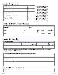 Form DHS-6999-ENG Youth Act Treatment Plan - Minnesota, Page 8