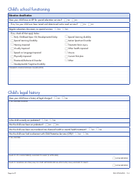 Form DHS-5704A-ENG Child/Adolescent Diagnostic Assessment - Part I: Parent/Caregiver - Minnesota, Page 6