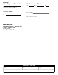 Form DHS-6802-ENG Post Adoption Search Information and Form - Minnesota, Page 4