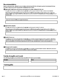 Form DHS-4258D-ENG Minnesota Adoption and Child Foster Care Home Study Assessment - Minnesota, Page 2