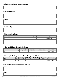 Form DHS-4258D-ENG Minnesota Adoption and Child Foster Care Home Study Assessment - Minnesota, Page 3