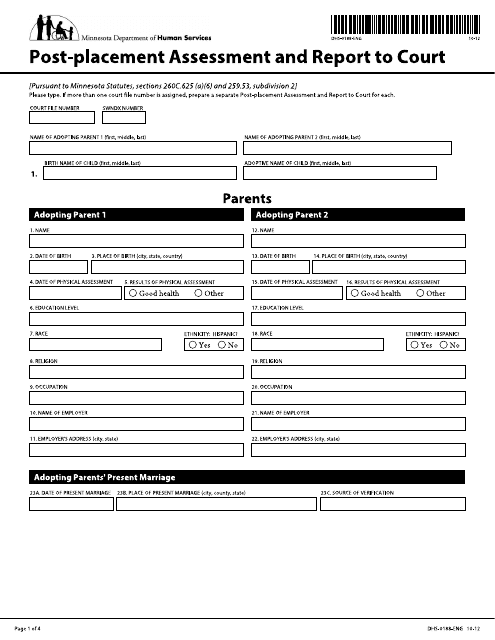 Form DHS-0188-ENG  Printable Pdf