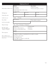 Form DHS-0178-ENG Report of Adoptive Placement - Minnesota, Page 5