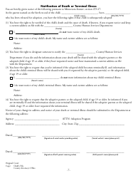 Form DHS-3502-ENG Consent of Parent to Adoption (Pursuant to Minnesota Statues, Section 260c.515, Subd. 3) and Waiver of Notice of Adoption Hearings and/or Proceedings Executed Before a Judicial Officer - Minnesota, Page 7