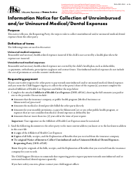 Document preview: Form DHS-4931-ENG Unreimbursed and/or Uninsured Medical/Dental Expenses Packet - Minnesota