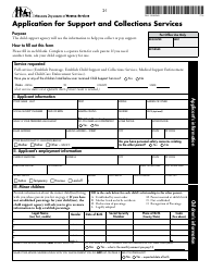 Form DHS-1958-ENG Full Child Support (IV-D) Services Application and Information on Child Support - Minnesota, Page 11