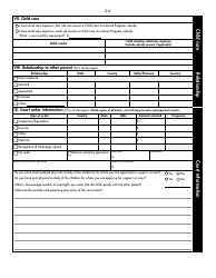 Form DHS-1958-ENG Full Child Support (IV-D) Services Application and Information on Child Support - Minnesota, Page 14