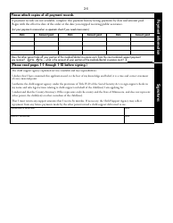 Form DHS-1958-ENG Full Child Support (IV-D) Services Application and Information on Child Support - Minnesota, Page 15