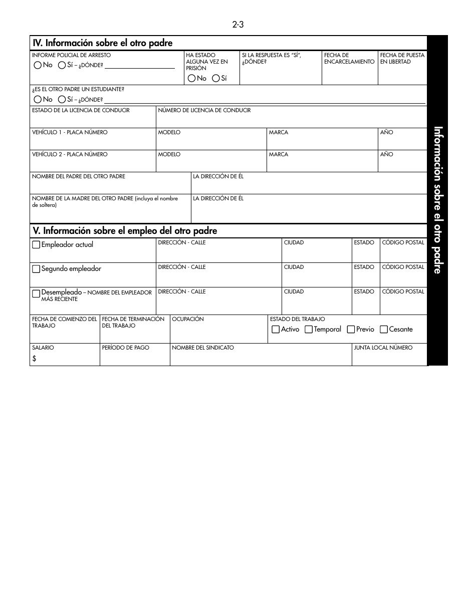 Formulario DHS-1958-SPA Solicitud De Servicios Completos De Manutencion De Menores (IV-D) E Informacion Sobre Servicios De Manutencion De Menores - Minnesota (Spanish), Page 14