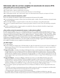 Formulario DHS-1958-SPA Solicitud De Servicios Completos De Manutencion De Menores (IV-D) E Informacion Sobre Servicios De Manutencion De Menores - Minnesota (Spanish), Page 3