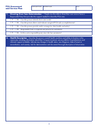Form DHS-3244-ENG Pca Assessment and Service Plan - Minnesota, Page 4