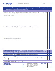 Form DHS-3244-ENG &quot;Pca Assessment and Service Plan&quot; - Minnesota, Page 8