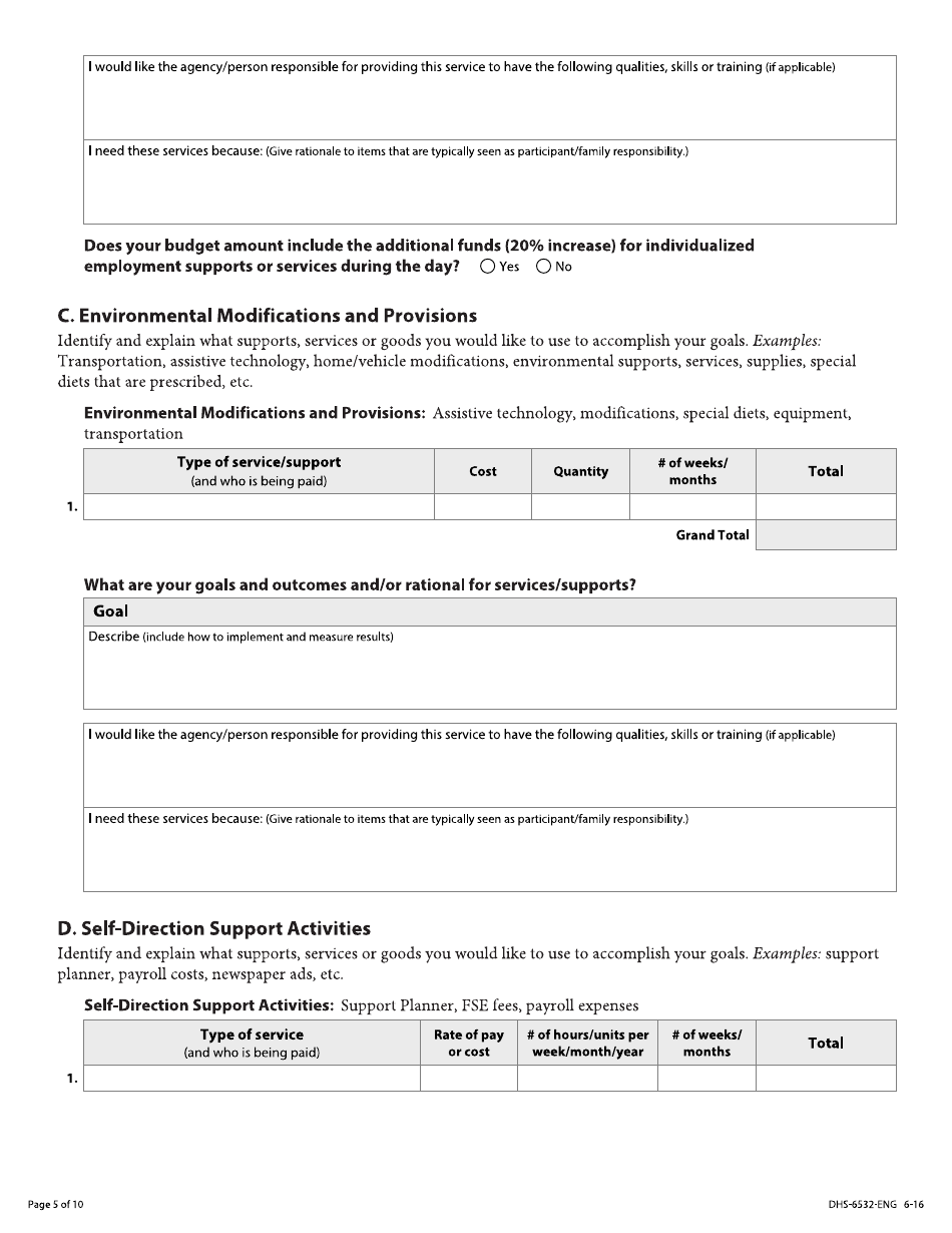 Form DHS-6532-ENG - Fill Out, Sign Online and Download Fillable PDF ...