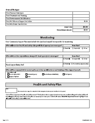 Form DHS-6532-ENG CDCs Community Support Plan - Rule 185 Compliant - Minnesota, Page 7