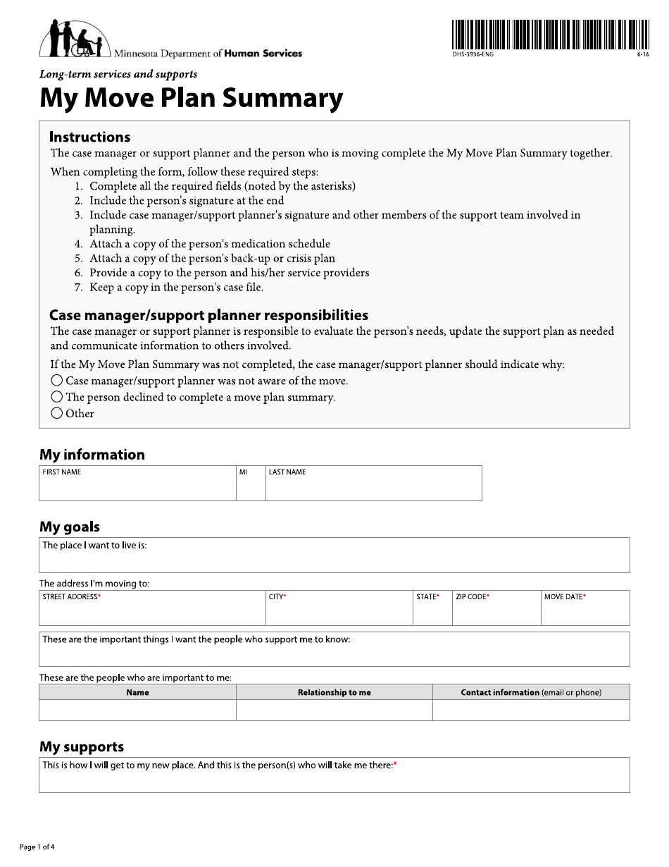 Form DHS-3936-ENG - Fill Out, Sign Online and Download Fillable PDF ...