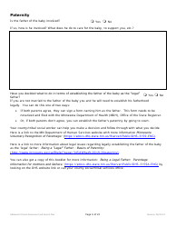 Adolescent Parent Assessment and Service Plan - Minnesota, Page 6