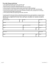Form DHS-4797B-ENG Behavioral Health Home (Bhh) Services Rights, Responsibilities and Consent - Minnesota, Page 2