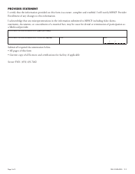 Form DHS-3535A-ENG Organization - Mhcp Provider Profile Change Form - Minnesota, Page 3
