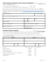 Form DHS-3535-ENG Individual Practitioner - Mhcp Provider Profile Change Form - Minnesota, Page 2