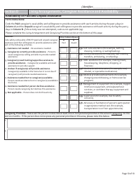 Testing Experience and Functional Tools (Teft) Functional Assessment Standardized Items (Fasi) - Minnesota, Page 10