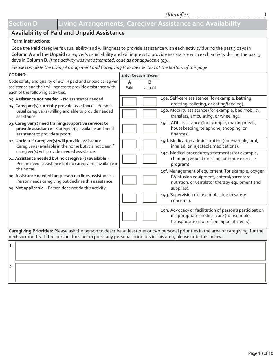 Testing Experience and Functional Tools (Teft) Functional Assessment Standardized Items (Fasi) - Minnesota, Page 10