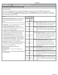 Testing Experience and Functional Tools (Teft) Functional Assessment Standardized Items (Fasi) - Minnesota, Page 6