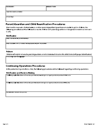 Form DHS-7414A-ENG Child Care Emergency Plan - Minnesota, Page 3