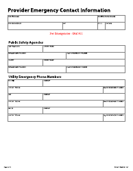 Form DHS-7414A-ENG Child Care Emergency Plan - Minnesota, Page 4