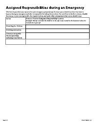 Form DHS-7414A-ENG Child Care Emergency Plan - Minnesota, Page 9