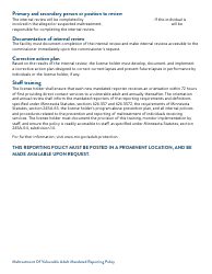 Form DHS-7634B-ENG Maltreatment of Vulnerable Adults Mandated Reporting - Minnesota, Page 2