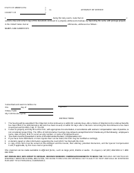 Form MN ED02 Employee&#039;s Objection to Discontinuance - Minnesota, Page 2