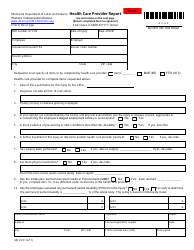 Form MN HC01 Health Care Provider Report - Minnesota