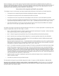 Form MN HC01 Health Care Provider Report - Minnesota, Page 2