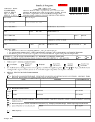 Form MN MQ03 Medical Request - Minnesota