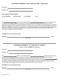 Form PS30380-01 Bond of Commercial Driver Training School - Minnesota, Page 2