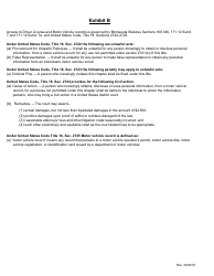 Individual Records Access Agreement Form - Minnesota, Page 6