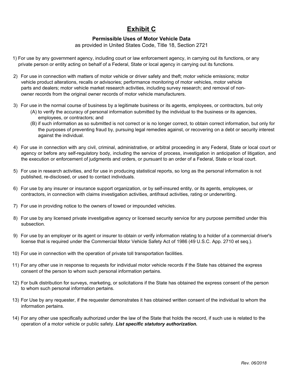 Individual Records Access Agreement Form - Minnesota, Page 7