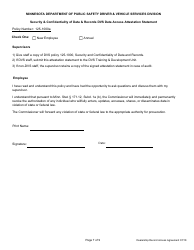 Dealership Record Access Agreement Form - Minnesota, Page 7