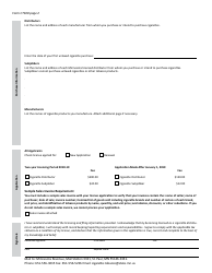 Form CT100 License Application for Cigarette Distributors and Subjobbers - Minnesota, Page 5